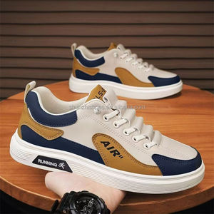 Chaussures de sport marines actives décontractées haut de gamme chaussures de course noires totales chaussures de course pour hommes - Product Image 6