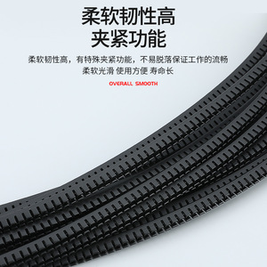 Manchon de protection en fil dentelé Fernandes, isolation en PE, protection des câbles, fonctionnement fluide, installation facile - Product Image 5