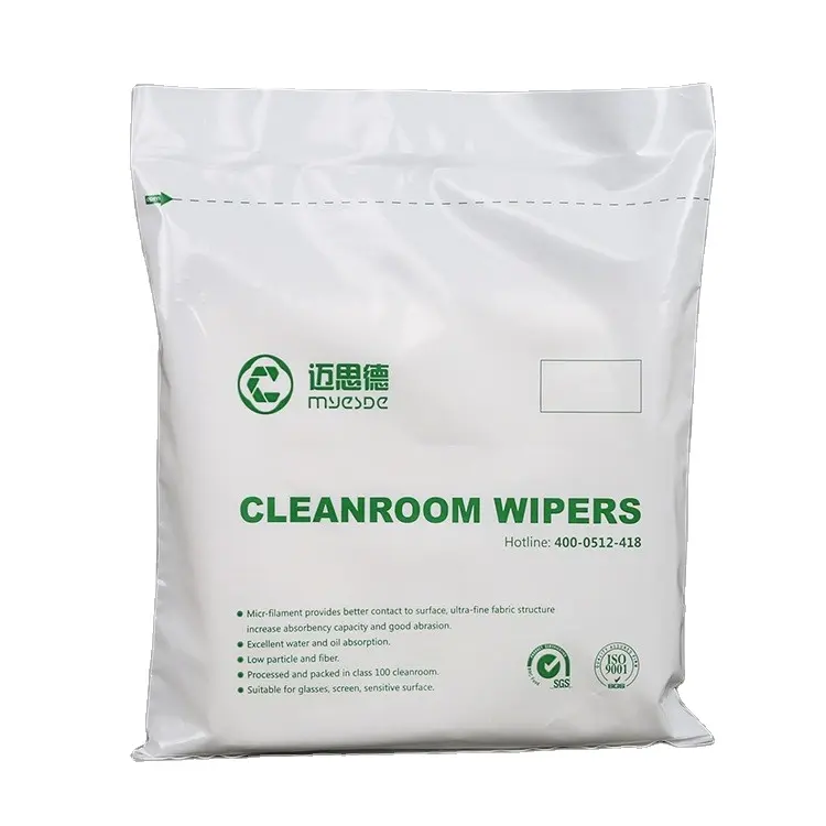 1009LE Cleanroom wipes Lint Free Polyester Car Cleaning Wipes Dry Screen Wiper Non-dust Cloth PCB Cleaning Cloth