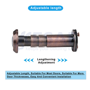 Hiện Đại Đơn Giản Trung Quốc Có Thể Điều Chỉnh Người Xem Cửa Cơ Khí Kẽm Hợp Kim Thêm Lớn Cửa Xem - Product Image 5