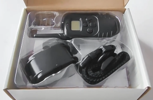 <span class=keywords><strong>Collar</strong></span> de entrenamiento para perros antiladridos recargable de 300m con modos de vibración y pitido remoto LCD hecho de plástico duradero - Product Image 2