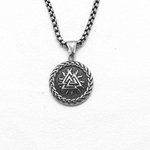 Yunnique-collar con colgante de esqueleto de acero inoxidable, joyería Retro de estilo europeo unisex, accesorio de moda - Product Image 5
