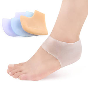 Protector de Talón SEBS, Almohadillas para Espolón Calcáneo para Aliviar el <span class=keywords><strong>Dolor</strong></span> de Fascitis Plantar, Gel Anti-Grietas para Talones, 1 Par - Product Image 4