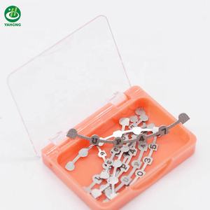 Diş ortodonti Metal braket Lingual tutucu yapıştırma bölücü işareti ile üst ve alt için diş diş telleri - Product Image 2