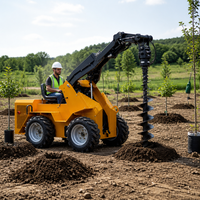 Mini-chargeuse sur pneus S490 EPA Euro5 Capacité de la benne de 0,1 m³ Hauteur de travail maximale de 2466 mm Hauteur de chargement de 1650 mm