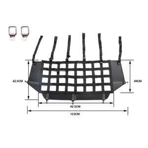 Malla de Seguridad para Mascotas, Separador de Mascotas para Vehículos, Color Negro, para <span class=keywords><strong>Ford</strong></span> <span class=keywords><strong>Bronco</strong></span> 2021+, Accesorios para Automóviles, OFERTA - Product Image 2
