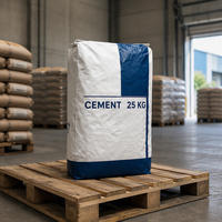 Sac en papier kraft multicouche de haute qualité, vente en gros d'usine, 25 kg, 20 kg, 50 kg, pour ciment, argile, gypse