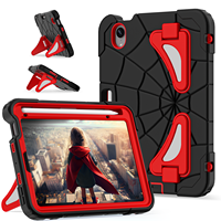 Étui robuste et résistant pour iPad Mini 6 7 8.3 2021 2024 avec béquille, bandoulière, porte-stylo, design de dessin animé pour enfants OEMODM