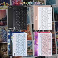 Casing Keyboard nirkabel warna-warni, sarung HP desain pribadi untuk Samsung Tab A9 Plus A11 Plus 2025 Keyboard dapat dilepas untuk Tablet