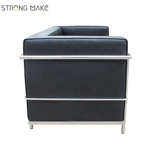Personalizado conjunto de sofá diseño europeo muebles de estilo moderno corte de tela de cuero sofá de <span class=keywords><strong>2</strong></span> plazas - Product Image 4