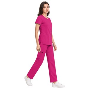Conjuntos de Uniformes Médicos con Cordón Ajustable 42346, Uniforme de Doctor, Paquete de Uniforme de Doctor para Dama, Uniforme de Trabajo Médico - Product Image 1