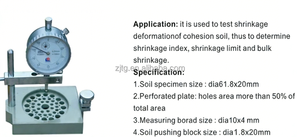 SS-1 toprak büzülme test ölçer - Product Image 6
