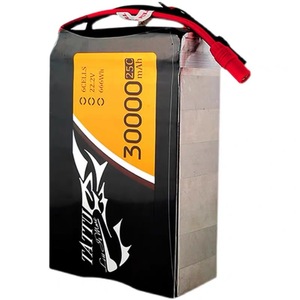 Hot Sales TATTU 30000mah 6s 22.2v 25A Lithium Metal <b>Battery</b> for Crop Machine Accessories - Product Image 2