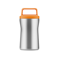 Mug à café en acier inoxydable de 300 ml avec poignée, gobelet isotherme à double paroi sous vide portable, tasse de voyage
