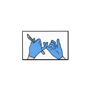 Spille in metallo per laboratorio chimico medico creativo con spille sperimentali popolari europee americane - Product Image 6