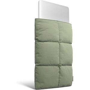 Wholesale Custom Nylon Fashionable Lightweight Soft Puffer Quilted Shockproof Protective 13 14 15.6 Inch Laptop Sleeve <b>Bag</b> - Product Image 1