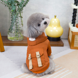 Neuankömmling zweibein ige Baumwoll mantel Hunde jacken Winter Haustier Kleidung Großhandel Hunde kleidung - Product Image 4