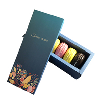 Boîtes cadeaux personnalisées de luxe pour biscuits macarons, chocolats, chips et aliments pour bébés, imprimées en couleur et gaufrées, de haute qualité
