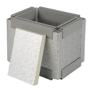 30 mét PU Sandwich Panel 20/25/30 mét XPS/pF/Phenolic/PIR ống dẫn không khí Bảng điều chỉnh Hội Đồng Quản Trị - Product Image 1