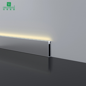 <span class=keywords><strong>Plinthe</strong></span> LED en métal esthétique avec finition sablée pour espaces de luxe - Product Image 2