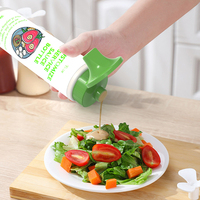 Conteneur à condiments personnalisé de 12 oz, mayonnaise, flacon en plastique de 5 oz pour sauce piquante de qualité alimentaire, flacon à huile d'olive de 500 ml avec bouchon à vis