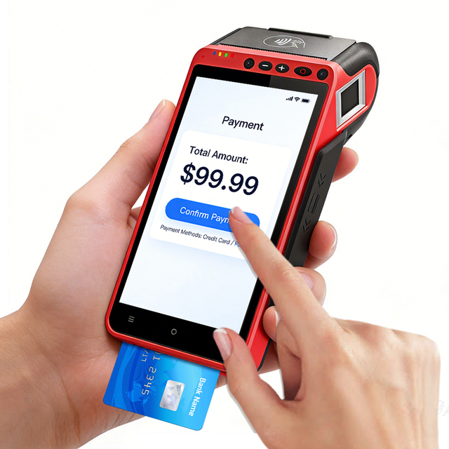 Rugged Hand Held Mobile Airtime 4G Android Ticket Printer All-in-one POS Terminal Z100