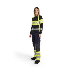 BLAKLADER - 718115148933D23 Pantalón multinorm mujer Azul marino/Amarillo-EAN 7330509843178 ROPA DE TRABAJO RESISTENTE A LLAMAS - Product Image 3