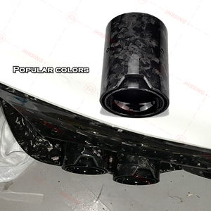Наконечники выхлопных труб JHRSING для BMW M2 F87/M3 F80/M4 F82-F83 <span class=keywords><strong>M</strong></span> Performance, из кованого карбона и нержавеющей стали - Product Image 5