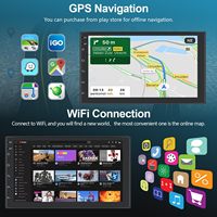 Reproductor multimedia con pantalla de 9 pulgadas y Android para coche, autorradio 2Din NCH arplay y ndroid, udio tereo ystem