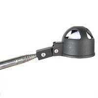 Accessoires de golf en acier inoxydable de qualité en gros Outil télescopique de récupération de balles pour l'eau Outil de récupération de balles de golf
