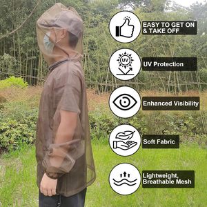 Abbigliamento da pesca No-See-Um Set giacca di zanzara per esterni, taglie Multiple per stare tutti al sicuro e alla moda B10 - Product Image 3
