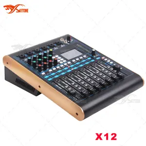 12 Kanaals Digitale Mengtafel Dj Audio Mixer X12 Skytone Audio