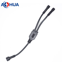 AOHUA Mini 20 22 24AWG fil M10 2 3 4 broches sur connecteur de câble mâle et femelle moulé
