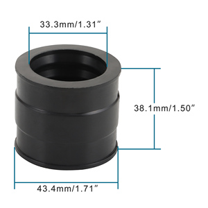 GOOFIT Motorrad 16211-323-000 Ersatz des Vergaser-Ansaug krümmers für Honda CB500 Four 500 <span class=keywords><strong>CB550F</strong></span> Sup 4.2er - Product Image 3