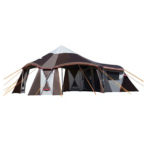 CAMPTOWN CHAMPION(A) 4-Person Extended Camping <b>Tent</b> <b>Single</b> Layer Four-Season Mesh Oxford Large Space One Bedroom One Living Room - Product Image 1