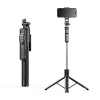 Fotopro F16 Anti-Shake Foldable Extendable Stainless Steel Selfie Stick LED Light Camera Phone Holder Tripod Max Load 2kg China