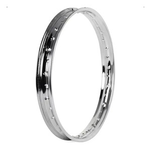 Rin Delantero Cromado de 1.85 X 19 para Motocicleta <span class=keywords><strong>Honda</strong></span> NXR Bros125 Bros150 Bros160 XRE190, Rin de Alambre - Product Image 1
