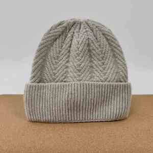 Nouveau design, bonnet en laine mérinos de haute qualité, tricoté épais, pour femme, style décontracté et tendance - Product Image 5