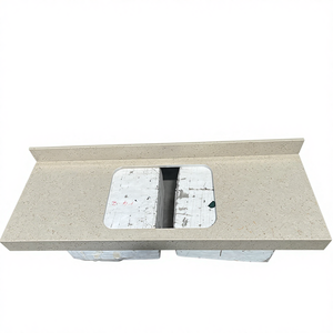 Encimera de Cuarzo Carrara y Encimeras de Cuarzo Artificial, Blanco Moderno, Tamaño Personalizado, Garantía de por Vida - Product Image 1