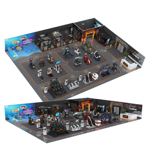 <span class=keywords><strong>Virtual</strong></span> Reatily Game Room Arcade VR Configuración 9D VR Parque temático de atracciones Kid Playground Indoor Video Games Equipment - Product Image 4