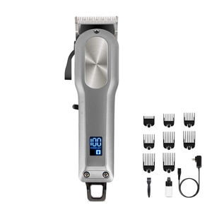 Tondeuse à cheveux sans fil pour hommes <span class=keywords><strong>Kit</strong></span> de coupe de cheveux professionnel avec <span class=keywords><strong>moustache</strong></span> Tondeuse à barbe rechargeable par USB à faible bruit - Product Image 4