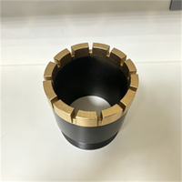 Broca de diamante impregnado de carburo de tungsteno de 112 mm y 132 mm para perforación de pozos y exploración geológica con sistema de cable.