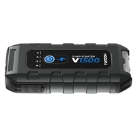 TOPDON V1500 12V 10000mAh Luz LED multifuncional con 3 modos de iluminación Banco de energía de refuerzo de batería Arrancador automático