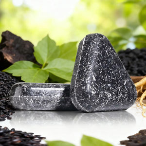 12 Herbal Plant Green Shampooing <span class=keywords><strong>Savon</strong></span> Forme Solide avec Feuille de Platycladus et Acide Aminé Renforcement des Cheveux et Propriétés Antipelliculaires - Product Image 5