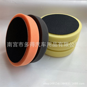 แผ่นฟองน้ำขัดเงากระจก Menzerna แบบแบน ความแข็ง 0  แบบมีกาวในตัว สำหรับขัดรถยนต์ - Product Image 1