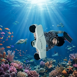 Scooter Submarino Eléctrico de 530W con Motor DC y Propulsor Manual para Buceo, Snorkel y Deportes Acuáticos - Product Image 1