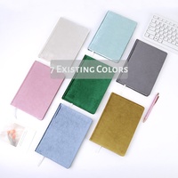 Vente en gros A5 carnet de notes en velours, Journal déchiré, Lay Flat Ivory Bullet Pages en pointillés Reliure à coudre disponible pour impression personnalisée
