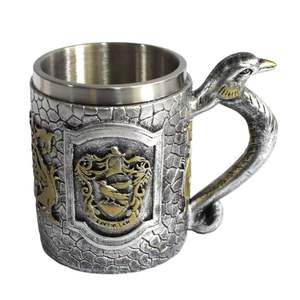 Taza de Acero Inoxidable con Resina de <span class=keywords><strong>Harry</strong></span> Castle, Diseño de Dibujos Animados Piratas, Forma Irregular, Resistente a Altas Temperaturas, Doble Capa - Product Image 5