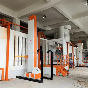 Industrial Spraying Equipment Robot paint coating spray Booth with electrostatic spray gun