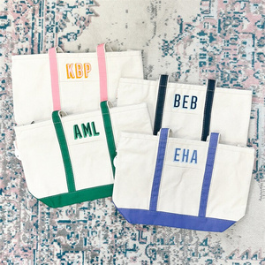 Túi <span class=keywords><strong>Tote</strong></span> Vải Canvas Có Thể Sử Dụng Lại Mới Về Có Ngăn Phụ Kiện Túi Xách Nữ Đi Chợ Đeo Vai Cầm Tay Để Đựng Đồ - Product Image 3